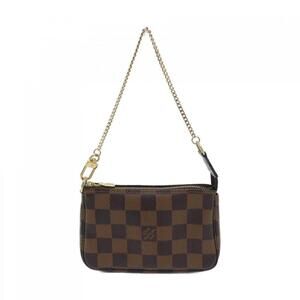 LOUIS VUITTON Authentic Brown Damier Pochette Pouch